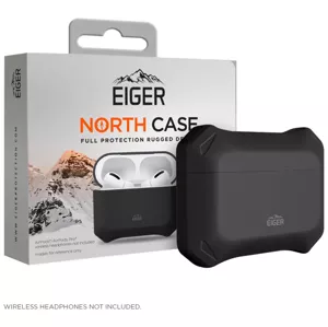 Púzdro Eiger North AirPods Protective case for Apple AirPods Pro in Shadow Black