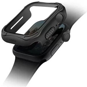 Kryt UNIQ case Torres Apple Watch Series 4/5/6/SE 40mm. midnight black (UNIQ-40MM-TORBLK)