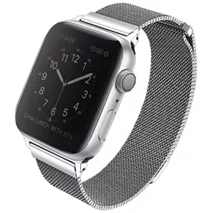 Remienok UNIQ Dante Apple Watch Series 4/5/6/SE 40mm. Stainless Steel sterling silver (UNIQ-40MM-DANSIL)