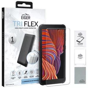 Ochranná fólia Eiger Tri Flex High-Impact Film Screen Protector (1 Pack) for Samsung Galaxy Xcover 5 (EGSP00757)