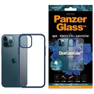 Kryt PanzerGlass ClearCase iPhone 12/12 Pro True Blue AB (0277)