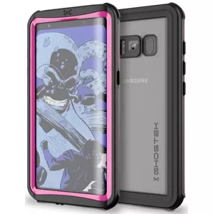 Kryt Ghostek - Samsung Galaxy S8 Waterproof Case Nautical Series, Pink (GHOCAS621)
