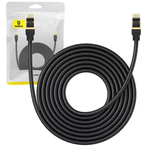 Kábel Baseus Network cable cat.8 Ethernet RJ45, 40Gbps, 8m (black)