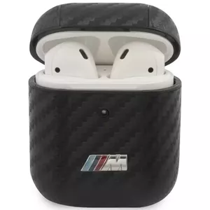 Kryt BMW AirPods cover black PU Carbon M Collection