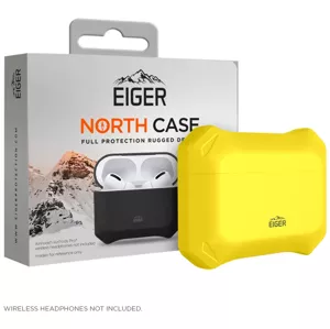 Púzdro Eiger North AirPods Protective case for Apple AirPods Pro in Sunrise Yellow
