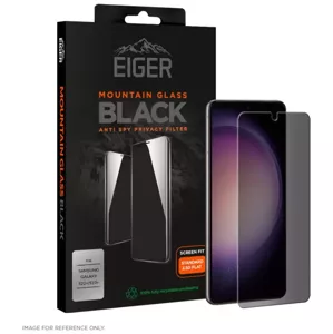 Ochranné sklo Eiger Mountain Black Privacy 2.5D Screen Protector for Samsung Galaxy S22+ / S23+ in Black (EGMSP00240)