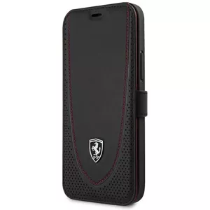 Kryt Ferrari FEOGOFLBKP12LBK iPhone 12 Pro Max 6,7" black book Off Track Perforated (FEOGOFLBKP12LBK)