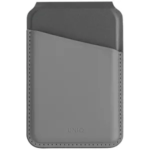 Peňaženka UNIQ Lyden DS magnetic RFID wallet and phone stand grey-black (UNIQ-LYDENDS-RGRYBLK)