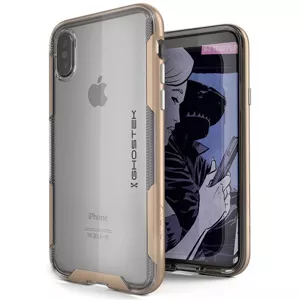 Kryt Ghostek - iPhone X/XS Case Cloak 3 Series, Gold (GHOCAS688)