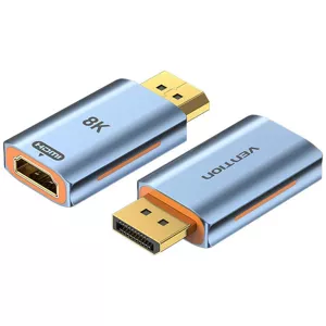 Adaptér Vention HDMI female - Display Port male adapter HFMH0 8K (blue)