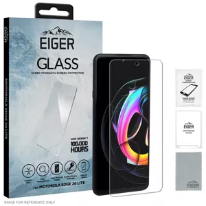 Ochranné sklo Eiger GLASS Screen Protector for Motorola Edge 20 Lite (EGSP00792)