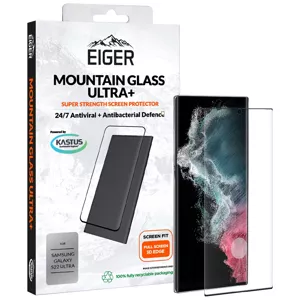 Ochranné sklo Eiger Mountain GLASS ULTRA+ Super Strong Screen Protector 3D for Samsung Galaxy S22 Ultra