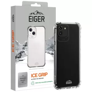 Kryt Eiger Ice Grip Case for Samsung Galaxy A03 in Clear