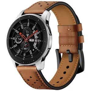 Remienok TECH-PROTECT LEATHER SAMSUNG GALAXY WATCH 46MM BROWN