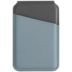 Peňaženka UNIQ Lyden DS magnetic RFID wallet and phone stand blue-black (UNIQ-LYDENDS-WBLUBLK)