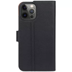 Púzdro XQISIT Slim Wallet Selection Anti Bac for iPhone 12 Pro Max black (42308)