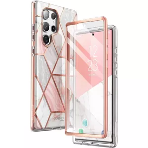 Kryt SUPCASE COSMO GALAXY S22 ULTRA MARBLE