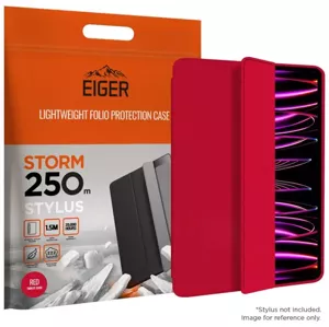 Púzdro Eiger Storm 250m Stylus Case for Apple iPad Pro 11 (2021) / (2022) in Red (EGSR00144)