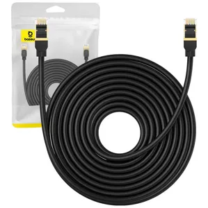 Kábel Baseus Network cable cat.8 Ethernet RJ45, 40Gbps, 10m (black)