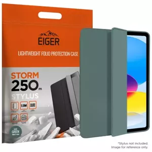 Púzdro Eiger Storm 250m Stylus Case for Apple iPad 10.9 (10th Gen) Dark Green (EGSR00146)