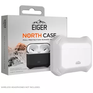 Púzdro Eiger North AirPods Protective case for Apple AirPods Pro in White (5055821755849)