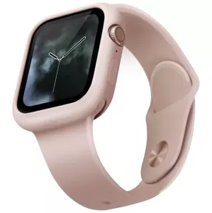 Remienok UNIQ Lino Apple Watch Series 4/5/6/SE 44mm. blush pink (UNIQ-44MM-LINOPNK)