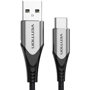 Kábel Vention USB 2.0 A to USB-C 3A cable 0.25m CODHC gray