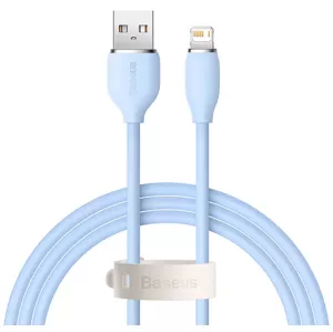 Kábel Baseus Jelly  cable USB to Lightning, 2.4A, 1,2m (blue)