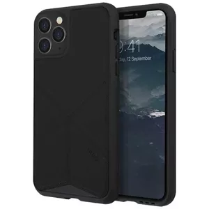 Kryt UNIQ iPhone 11 Pro ebony black (UNIQ-IP5.8HYB(2019)-TRSFBLK)