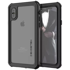 Kryt Ghostek - Apple iPhone XS / X Waterproof Case Nautical 2 Series, Black (GHOCAS1073)