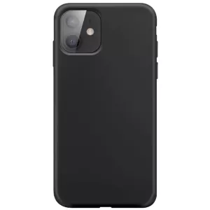 Kryt XQISIT Silicone case Anti Bac for iPhone 12 mini black (42309)