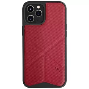 Kryt UNIQ iPhone 12/12 Pro 6,1" coral red (UNIQ-IP6.1HYB(2020)-TRSFRED)