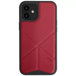 Kryt UNIQ iPhone 12 mini 5,4" coral red (UNIQ-IP5.4HYB(2020)-TRSFRED)