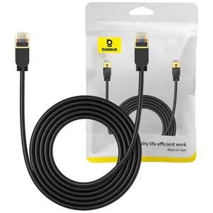 Kábel Baseus Cat 7 10Gb Ethernet RJ45 Cable 3m black