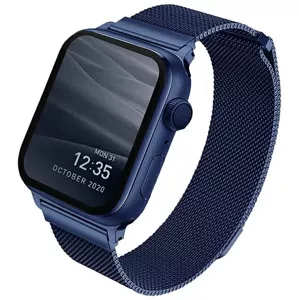 Remienok UNIQ strap Dante Apple Watch Series 4/5/6/SE 40mm. Stainless Steel marine blue (UNIQ-40MM-DANBLU)