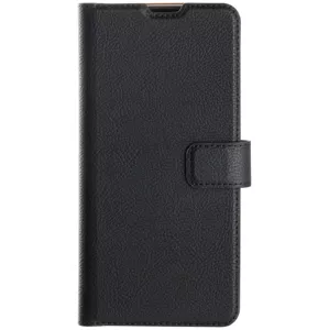 Púzdro XQISIT Slim Wallet Selection Anti Bac for Galaxy S21 FE Black (47273)