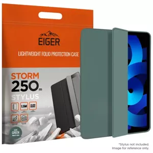 Púzdro Eiger Storm 250m Stylus Case for Apple iPad Air (2022) in Dark Green (EGSR00173)