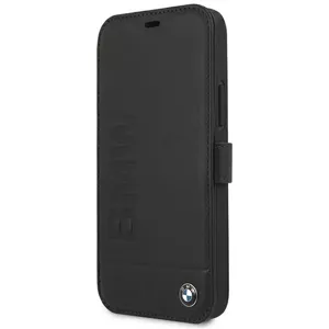 Púzdro BMW iPhone 12 Pro Max 6,7" black book Signature (BMFLBKP12LSLLBK )