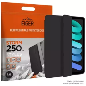 Púzdro Eiger Storm 250m Stylus Case for Apple iPad Mini 6 (2021) in Black (EGSR00137)