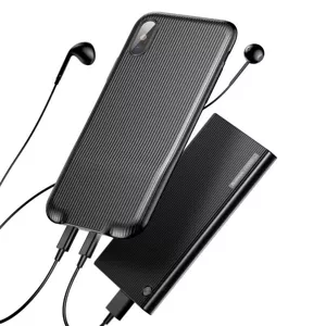 Kryt Baseus Audio Case for iPhone X (Black) (6953156265424)