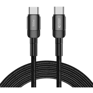 Kábel TECH-PROTECT ULTRABOOST EVO TYPE-C CABLE PD100W/5A 300CM BLACK (5906203690626)