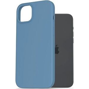 AlzaGuard Premium Liquid Silicone Case pre iPhone 15 Plus modrý