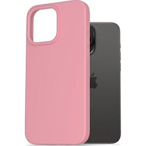 AlzaGuard Premium Liquid Silicone Case na iPhone 15 Pro Max ružový