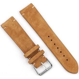 BStrap Suede Leather Universal Quick Release 22 mm, brown