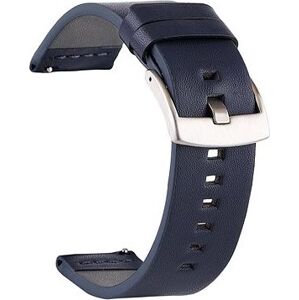 BStrap Fine Leather Universal Quick Release 18 mm, blue