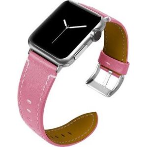 BStrap Leather Italy na Apple Watch 38 mm/40 mm/41 mm, Pink
