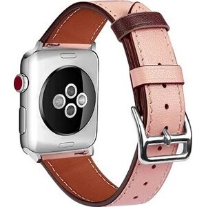 BStrap Leather Rome na Apple Watch 42 mm/44 mm/45 mm, Apricot