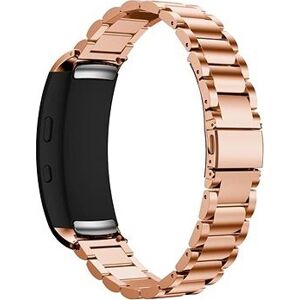 BStrap Stainless Steel na Samsung Gear Fit 2, rose gold