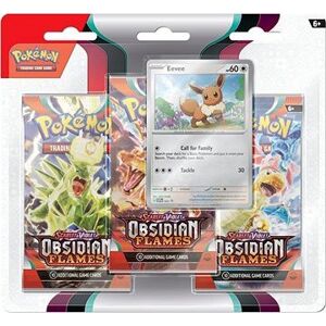 Pokémon TCG: SV03 Obsidian Flames – 3 Blister Booster