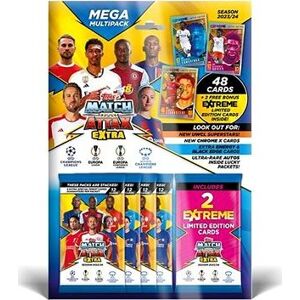 Topps Mega multipack kariet CHAMPIONS LEAGUE EXTRA 2023/24
